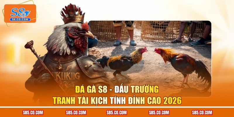 Đá gà S8 - Đấu Trường Tranh Tài Kịch Tính Đỉnh Cao 2026
