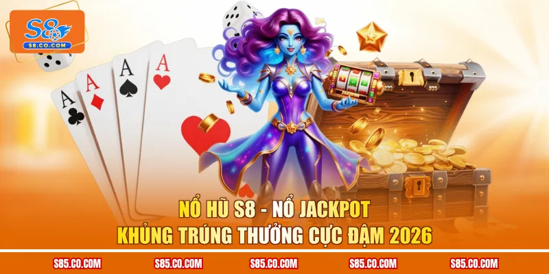 Nổ Hũ S8 - Nổ Jackpot Khủng Trúng Thưởng Cực Đậm 2026