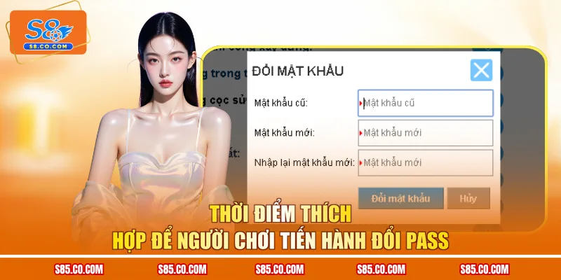 Thời điểm thích hợp để người chơi tiến hành đổi pass